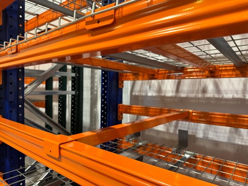 [RS-SB-42] Safety bar: Teardrop 42" (Orange) Box beam only