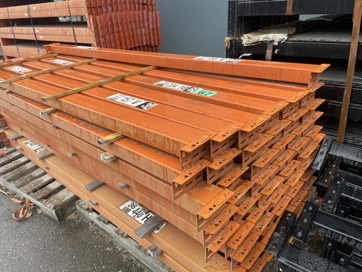 [U-PLB410] Used Beams: Teardrop 07ft 8in(92in) long x 4in 3-Tab (Step)