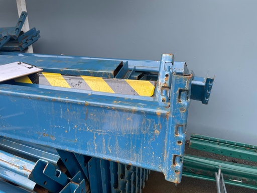 [U-MRB-1265] Used Beams: Mastorak 12ft(144in) long x 6.5in 3-Tab (Step) Blue