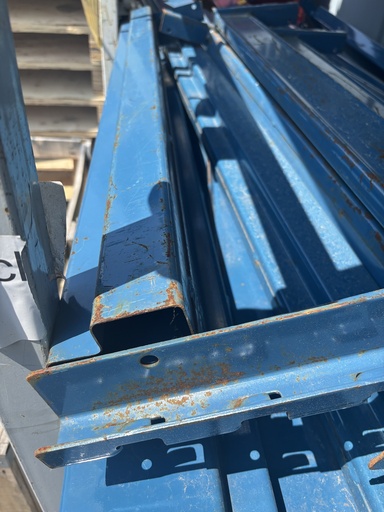 [U-MRB-0048] Used Beams: Mastorak 4ft(48in) long x 4in (Step) Blue